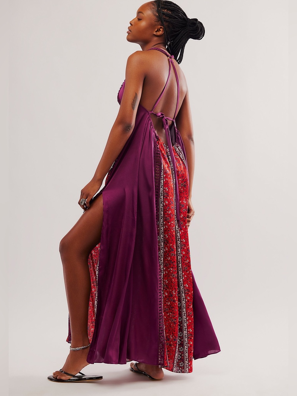 Free People intimately Free Bohemian Nights Maxi Slip XS MWT